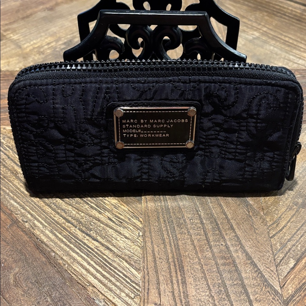 Marc by Marc Jacobs Quilted Black Wallet